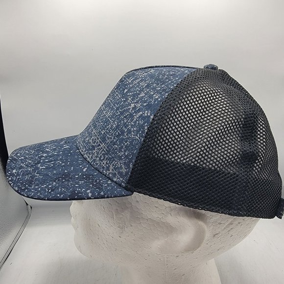 Lululemon Adults Blue Adjustable Trucker Hat Cap Comfort Casual Breathable - Picture 2 of 9